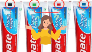 The Secret Behind the Coloured Stripe on Your Toothpaste Tube